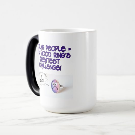 Mood Ring Challenge Magische Mok (Voorkant links)