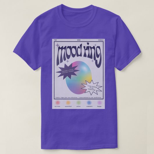 Mood Ring  T-shirt (Design voorkant)