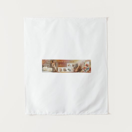 "Mood Setter Tapijt - Klein 34x40" | Fun & Versa Wandkleed (Voorkant)