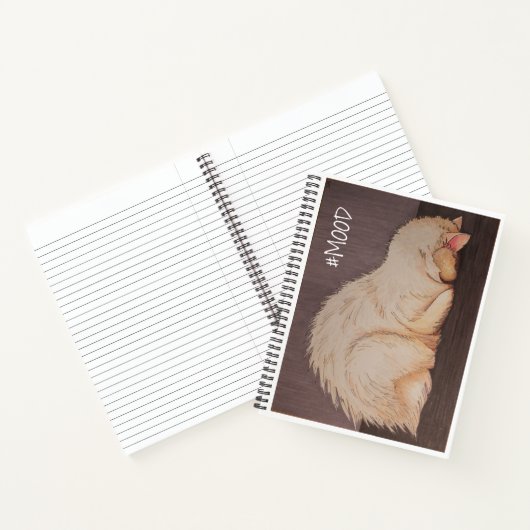 #MOOD spiral notebook Notitieboek (Binnen)