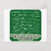 Mood Swing Briefkaart (Voorkant)