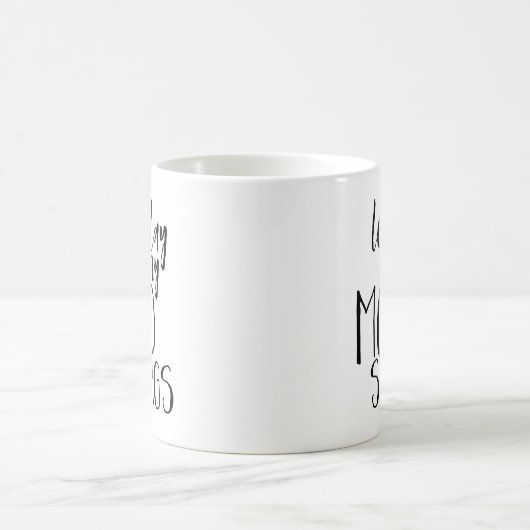 Mood Swings Funny Gezegde Moody PMS Humor Koffiemok (Center)