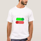 Mood Switch Emoji Mannen T-shirt (Voorkant)