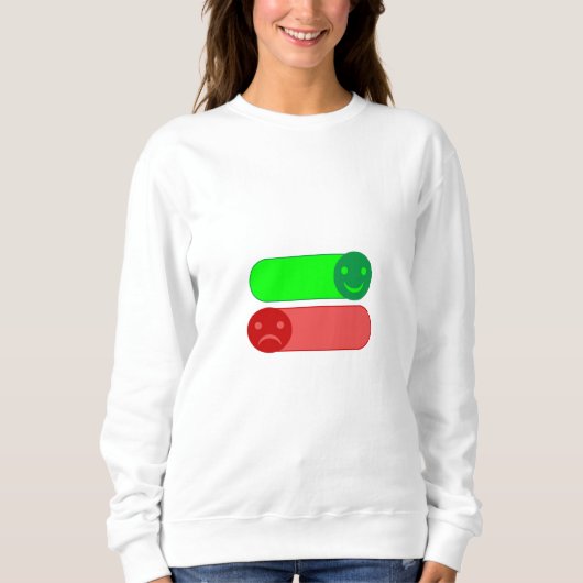 Mood Switch Emoji Vrouwen Hoodie / Sweatshirt (Voorkant)
