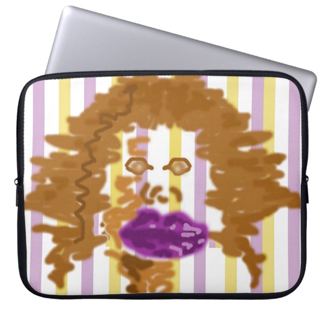 Mood T-Shirt Laptop Sleeve (Voorkant)