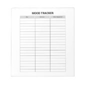 Mood Tracker-laptop Notitieblok (Voorkant)