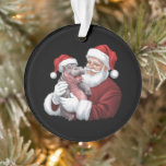 Moodeng Christmas Funny  Santa Claus Ornament<br><div class="desc">Moodeng Christmas Funny  Santa Claus</div>