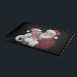 Moodeng Christmas Funny  Santa Claus Snijplank<br><div class="desc">Moodeng Christmas Funny  Santa Claus</div>