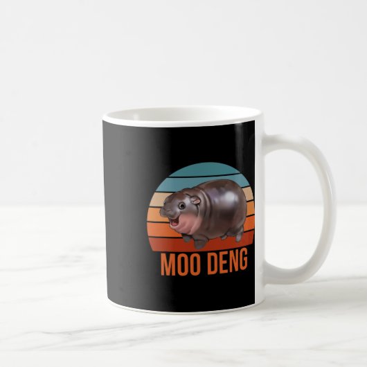Moodeng Hippo Famous BA Koffiemok (Rechts)