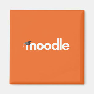 Moodle Magnet: Oranje Magneet