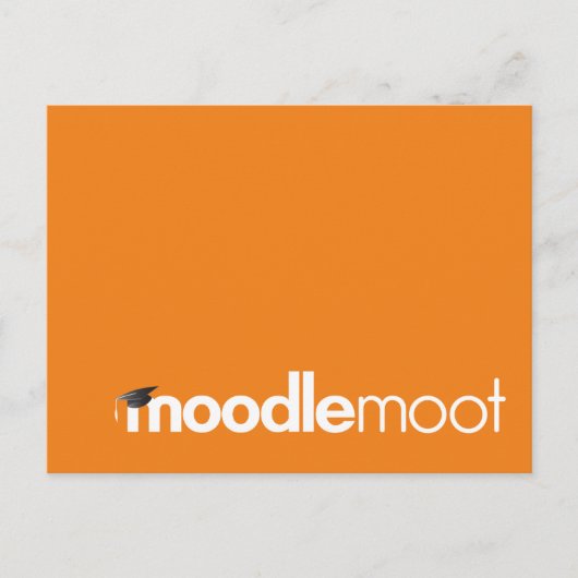 Moodle Moot briefkaart (Voorkant)