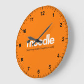 Moodle Wall Clock Grote Klok (Hoek)