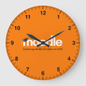 Moodle Wall Clock Grote Klok (Voorkant)