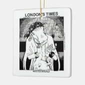 Moodoo Koeien Van New Orleans Grappig Keramisch Ornament (Links)