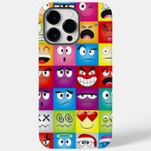 Moods and Emoticons Case-Mate iPhone Case (Achterkant)