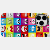 Moods and Emoticons Case-Mate iPhone Case (Achterkant (horizontaal))