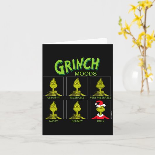 Moods Chart Christmas Edition Kaart (Gele Bloem)