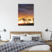 Moodscapes: Levende kunstfotografie Canvas Afdruk (Insitu (Slaapkamer))