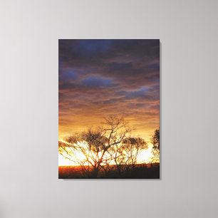 Moodscapes: Levende kunstfotografie Canvas Afdruk