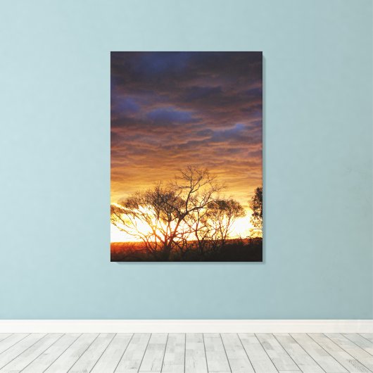 Moodscapes: Levende kunstfotografie Canvas Afdruk (Insitu (Houten vloer))