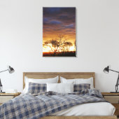 Moodscapes: Levende Kunstfotografie Canvas Afdruk (Insitu (Slaapkamer))