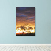 Moodscapes: Levende Kunstfotografie Canvas Afdruk (Insitu (Houten vloer))