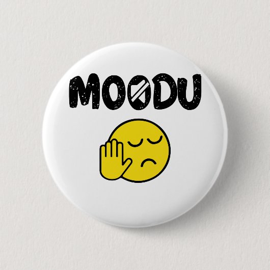 Moodu Tamil Shutup grappige citaat Ronde Button 5,7 Cm (Voorkant)