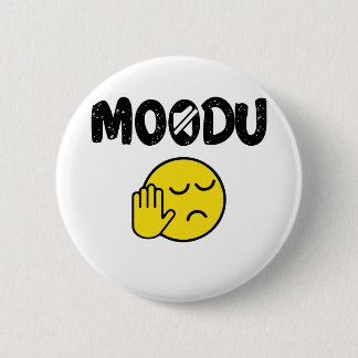 Moodu Tamil Shutup grappige citaat Ronde Button 5,7 Cm