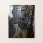 Moody Abandoned Ruins of Gothic Cathedral Legpuzzel (Verticaal)