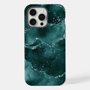 Moody Agate   Blauwgroen Groene Malachiet Rijke Je iPhone 15 Pro Max Case