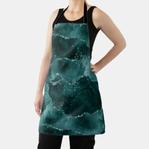 Moody Agate Blauwgroen Groene Malachiet Rijke Je Schort