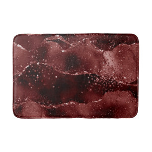 Moody Agate   Henna Bloed Rode Granaat Jewel Tone Badmat