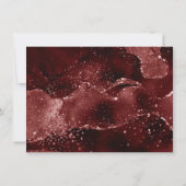 Moody Agate | Henna Bloed Rode Granaat Jewel Tone Kaart (Achterkant)