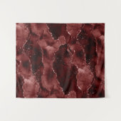 Moody Agate | Henna Bloed Rood Fotocabine Achtergr Wandkleed (Voorkant (horizontaal))