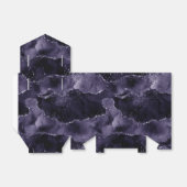 Moody Agate | Midnight Indigo Deep Paarse Glam Bedankdoosjes (Uitgevouwen)