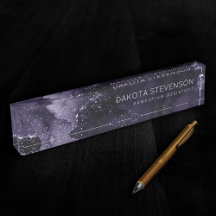 Moody Agate | Midnight Indigo Deep Paarse Glam