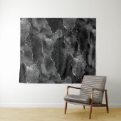 Moody Agate | Onyx Black Vampy Glam-foto-achtergro Wandkleed (In Situ (horizontaal))