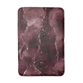 Moody Agate | Wijn Bordeaux Sangria Merlot Maroon Badmat (Voorkant Verticaal)