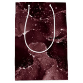 Moody Agate | Wijn Bordeaux Sangria Merlot Maroon Medium Cadeauzakje (Voorkant)