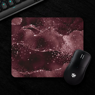 Moody Agate   Wijn Bordeaux Sangria Merlot Maroon Muismat