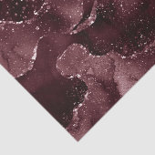 Moody Agate | Wijn Bordeaux Sangria Merlot Maroon Tissuepapier (Detail)