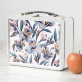 Moody Alstroemeria: Waterverf bloemenpatroon (In situ)