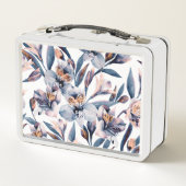 Moody Alstroemeria: Waterverf bloemenpatroon (Achterkant)