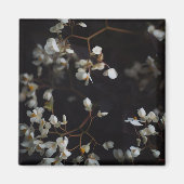 Moody and aesthetic floral Magnet (Voorkant)