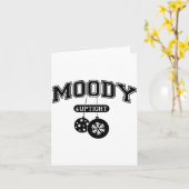 Moody And Uptight Merry And Xmas Bright Matching C Kaart (Gele Bloem)