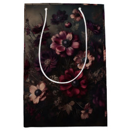 Moody Anemone Bloeit  Botanische Bloemkunst Medium Cadeauzakje