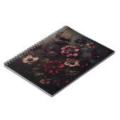 Moody Anemone Bloeit  Botanische Bloemkunst Notitieboek (Linkerzijde)