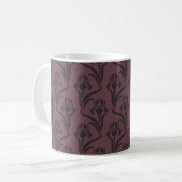 Moody Art Nouveau Irissen Koffie Mok