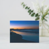 Moody atmosferische seizoencape Byron Bay-strand b Briefkaart (Staand voorkant)