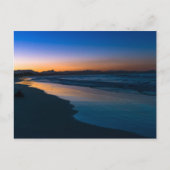 Moody atmosferische seizoencape Byron Bay-strand b Briefkaart (Voorkant)